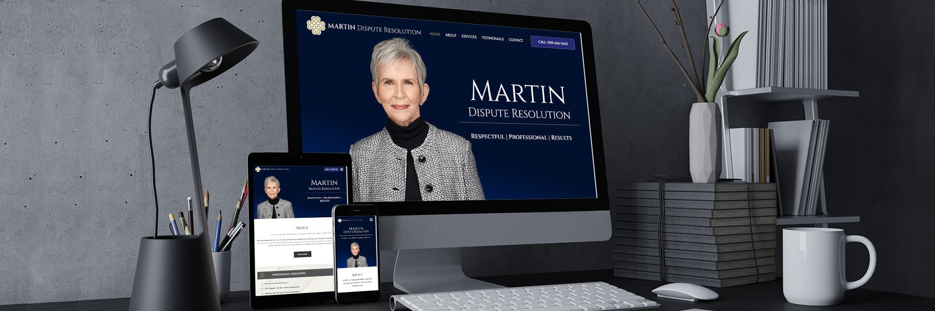 Martin website design 1